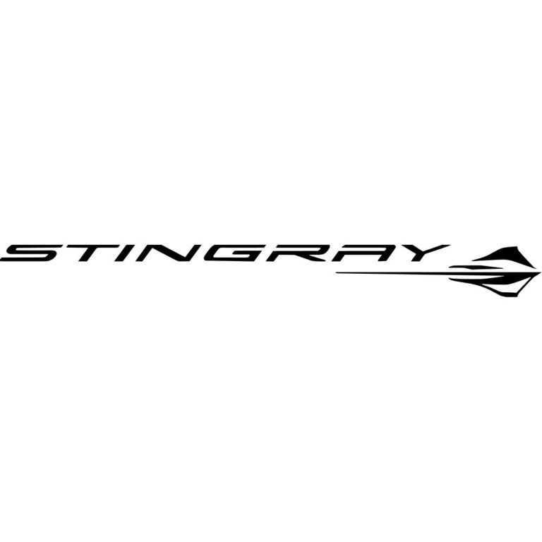 Corvette Stingray Logo Decal