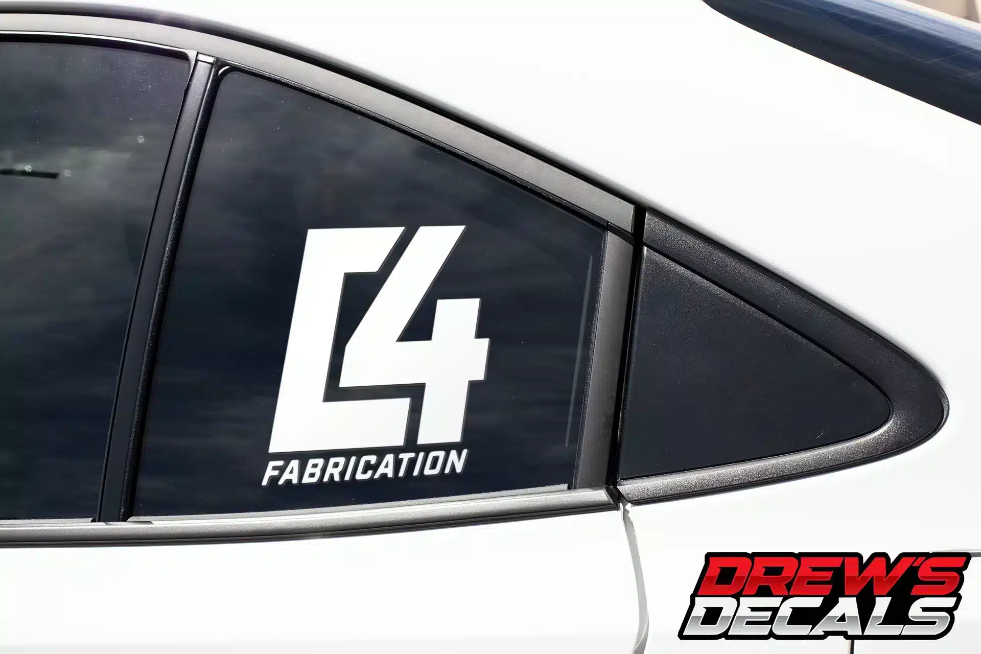 C4 Fabrication Decal