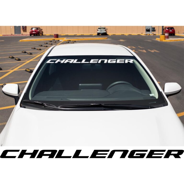 Dodge Challenger Windshield Banner