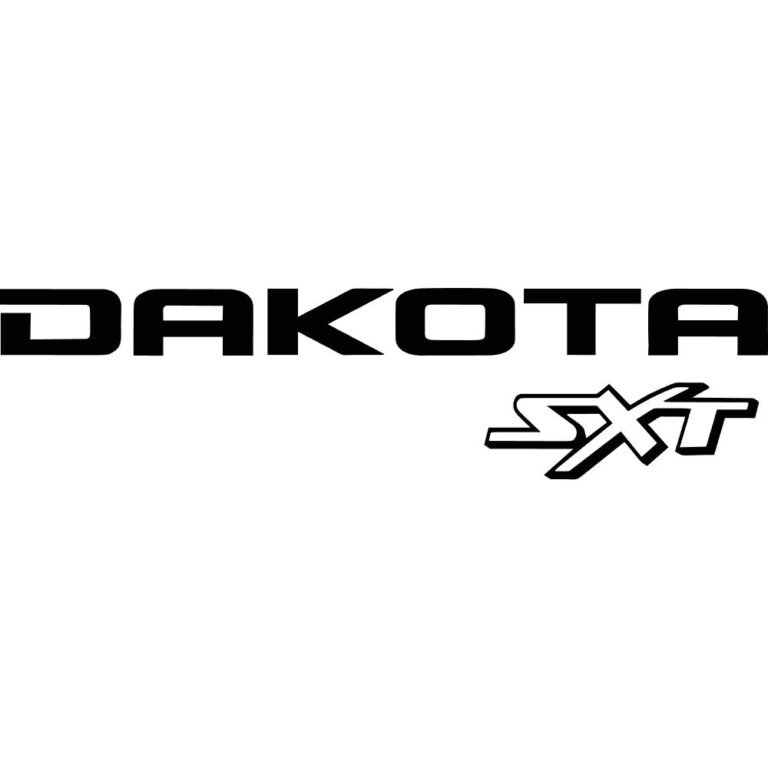 Dodge Dakota SXT Decal