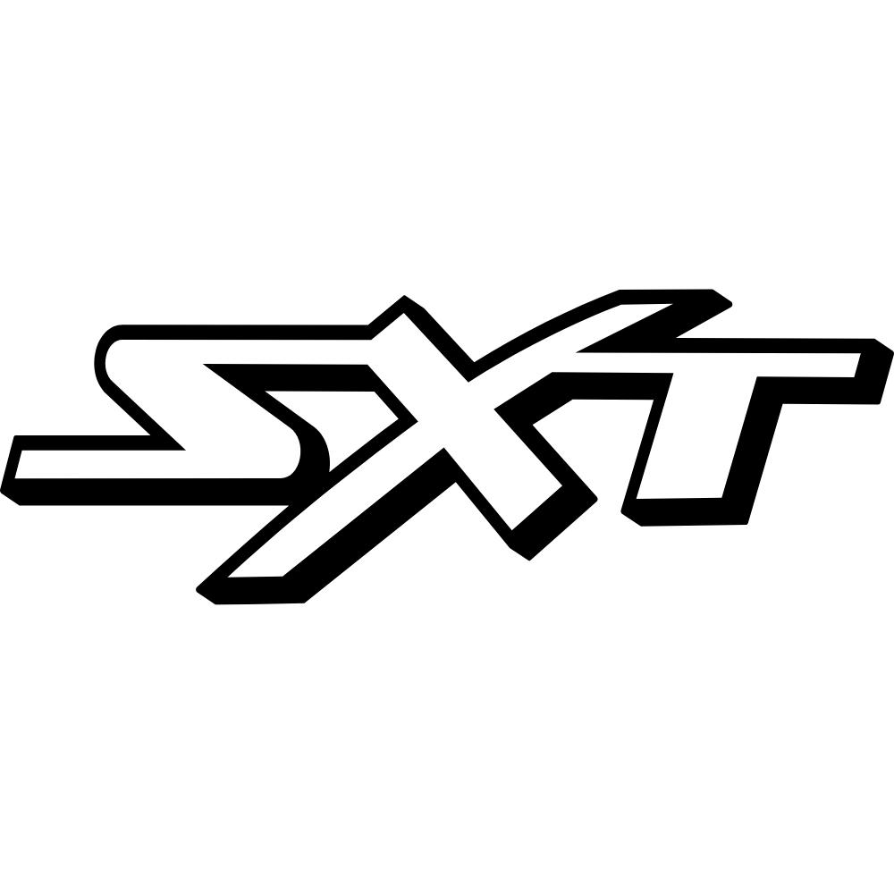 Dodge SXT Outline Decal