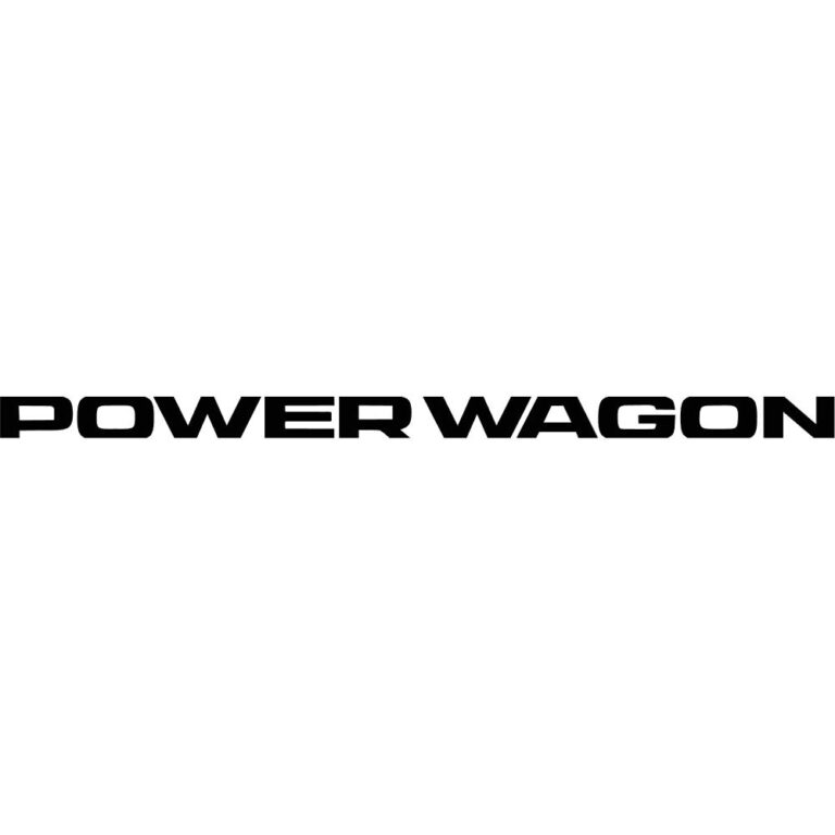 Ram Power Wagon Decal