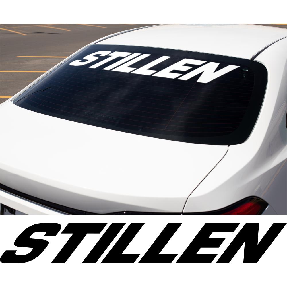 Stillen Windshield Banner