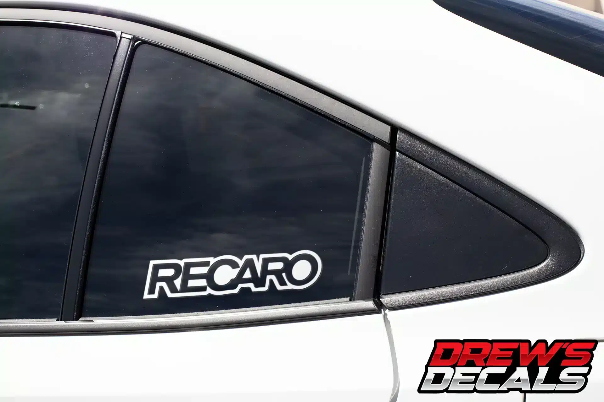 Recaro Outline Decal