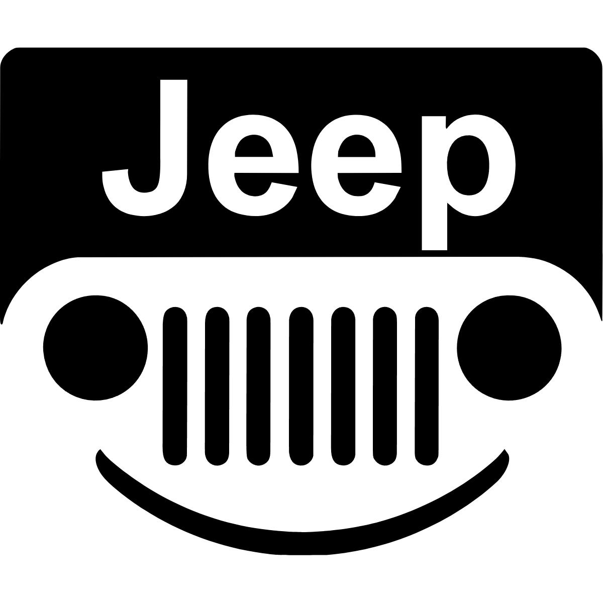 Jeep Smile Decal