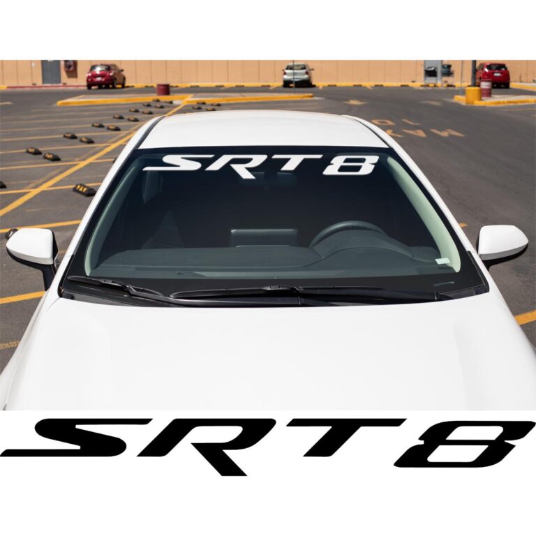 SRT 8 Windshield Banner