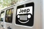 Jeep Smile Decal