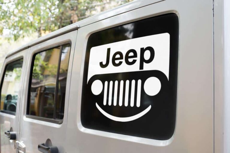 Jeep Smile Decal