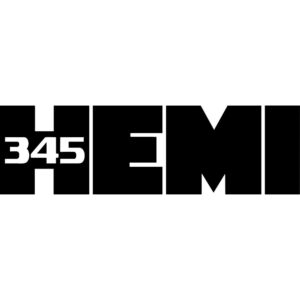 Dodge 345 Hemi Decal