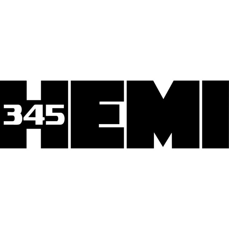 Dodge 345 Hemi Decal