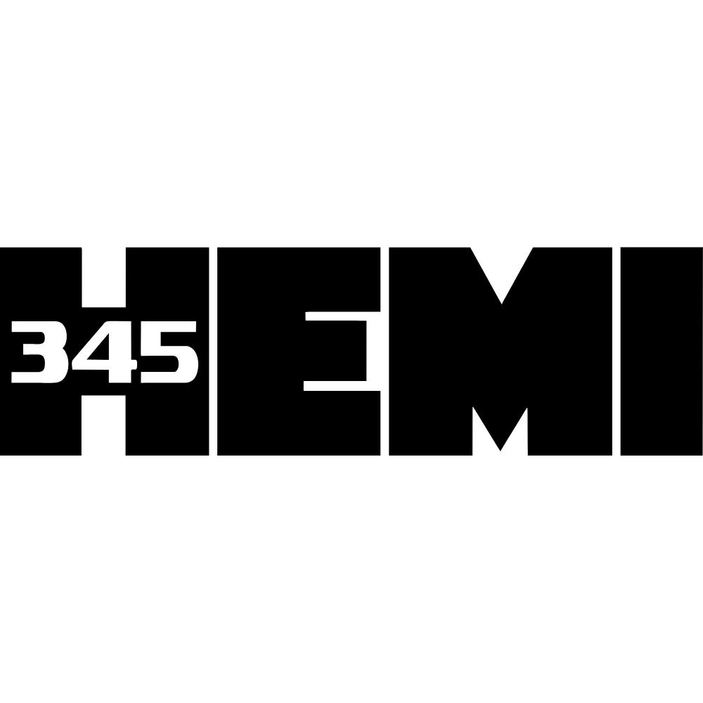 Dodge 345 Hemi Decal