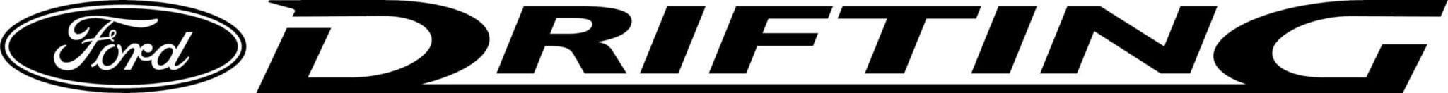 Ford Drifting Windshield Banner
