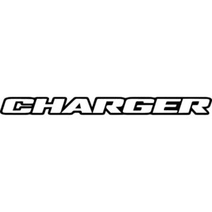Dodge Charger Outline Decal