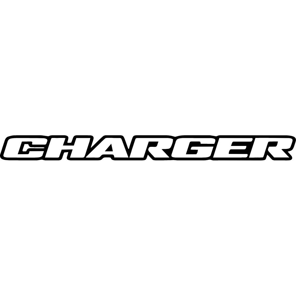 Dodge Charger Outline Decal