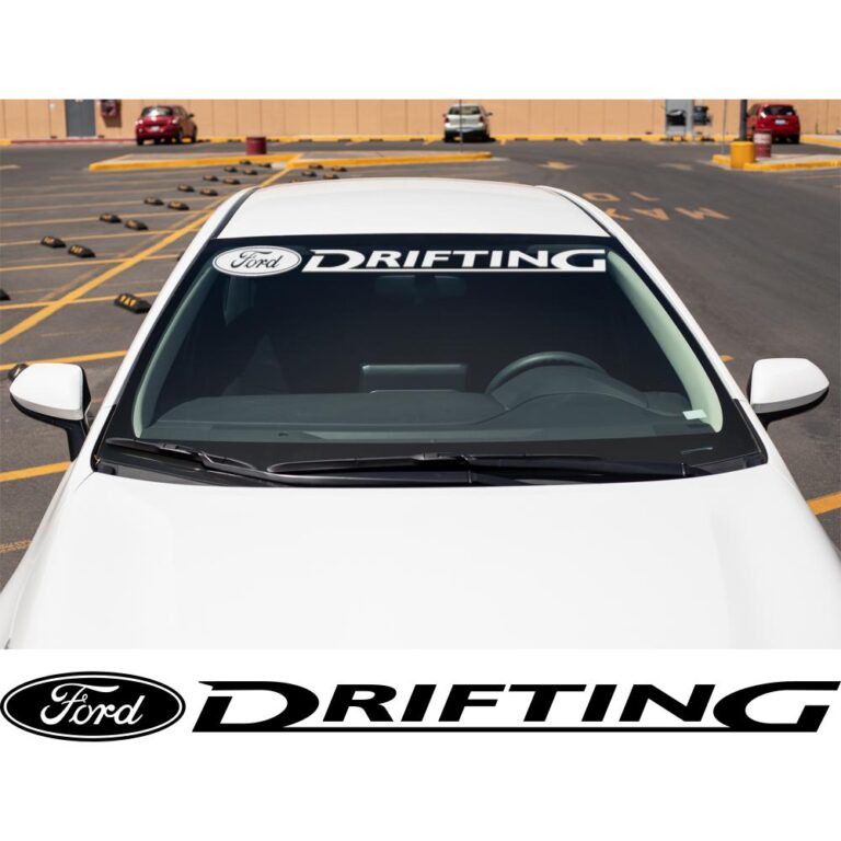Ford Drifting Windshield Banner