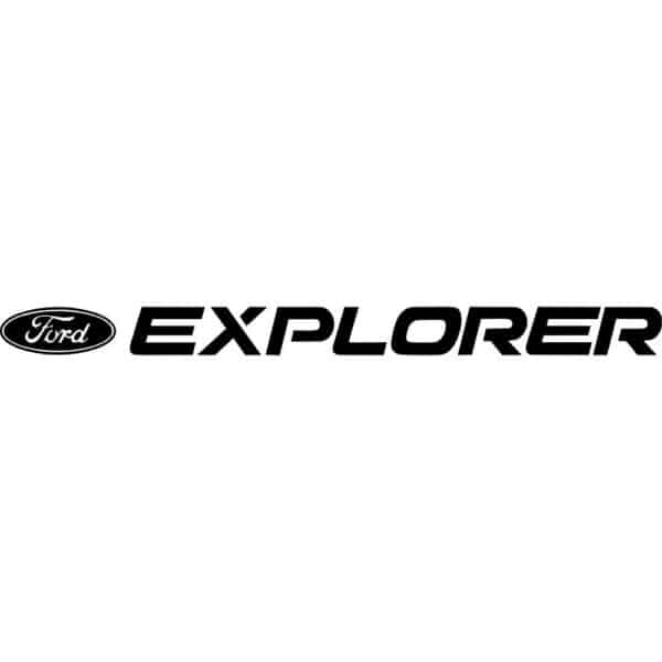 Ford Explorer Decal