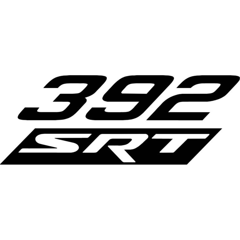 392 SRT Decal