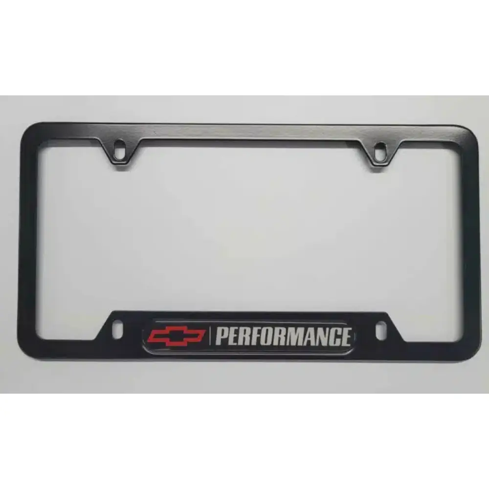 Chevy Performance License Plate Frame