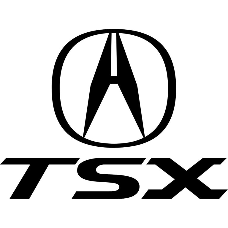 Acura TSX Decal Sticker