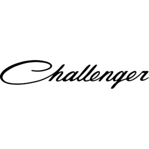 Challenger Script Decal