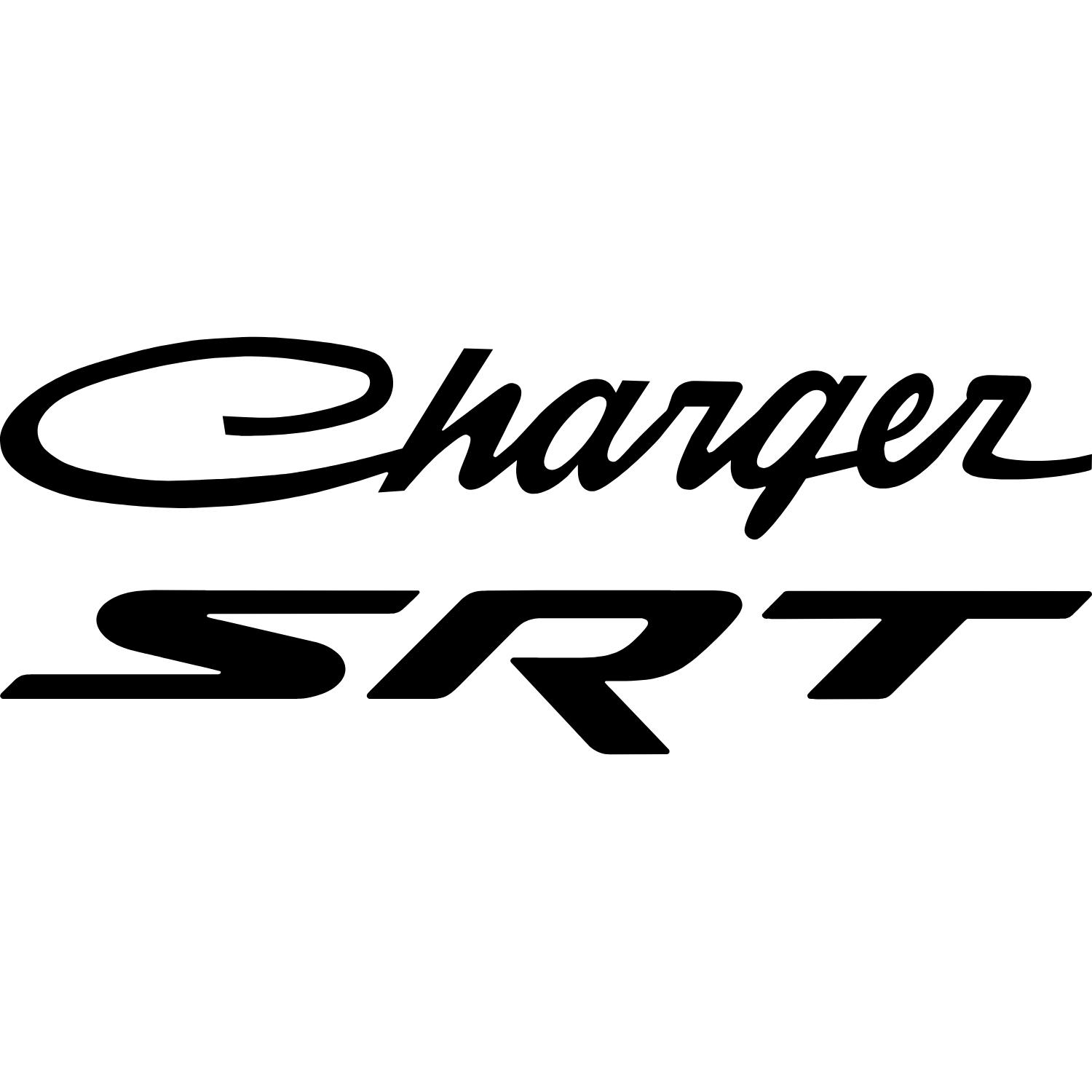 Charger SRT Script Decal