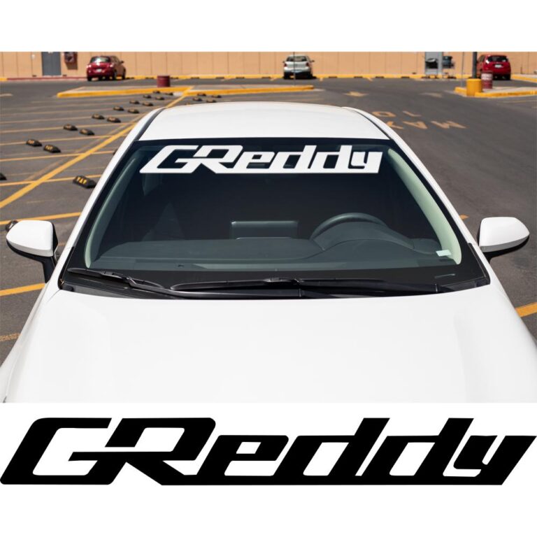 GReddy Windshield Banner