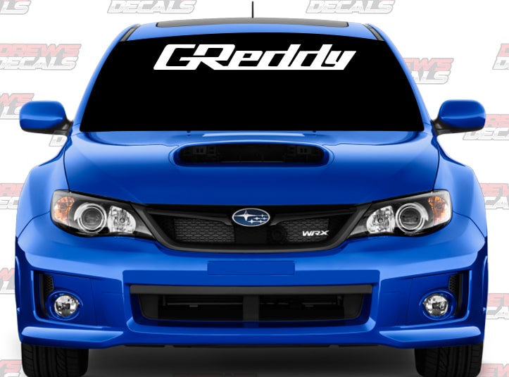 GReddy Windshield Banner