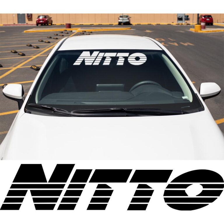 Nitto Tires Windshield Banner