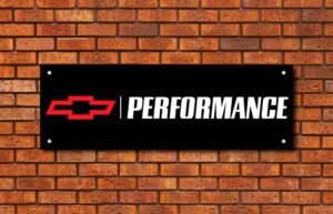 Chevy Performance Garage Banner