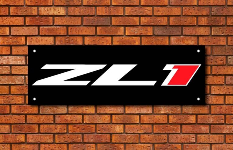 Chevy Camaro ZL1 Garage Banner