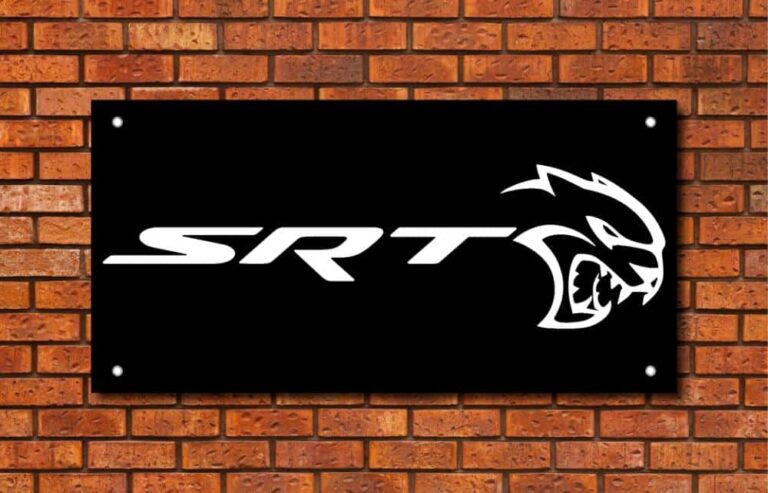 Hellcat SRT Garage Banner