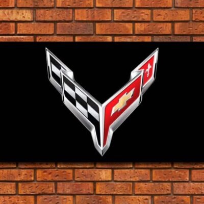 Corvette C8 Garage Banner