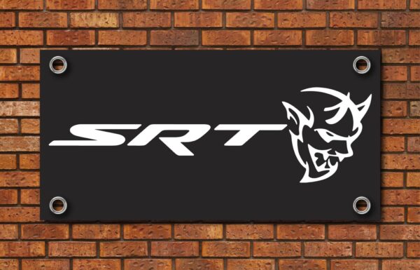 Demon SRT Garage Banner