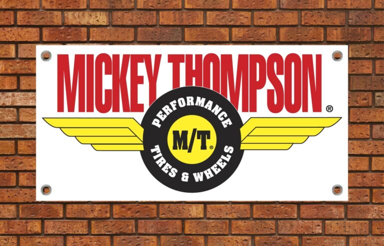 Mickey Thompson Garage Banner