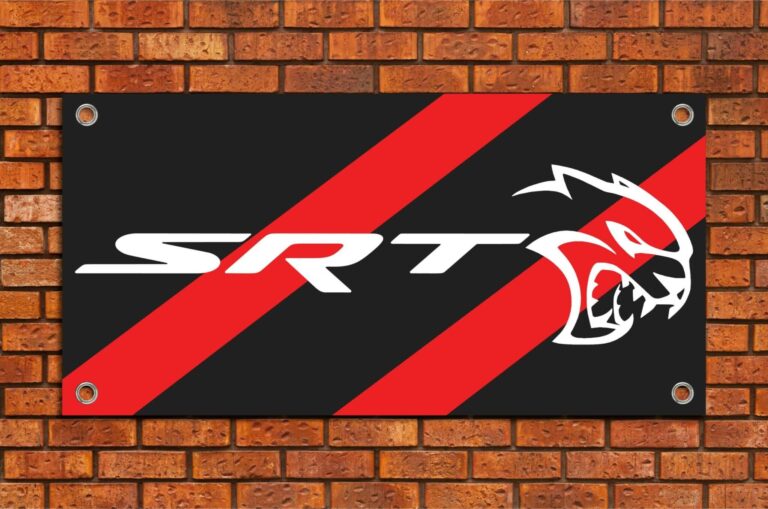Hellcat SRT Garage Banner