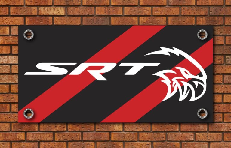 Trackhawk SRT Garage Banner