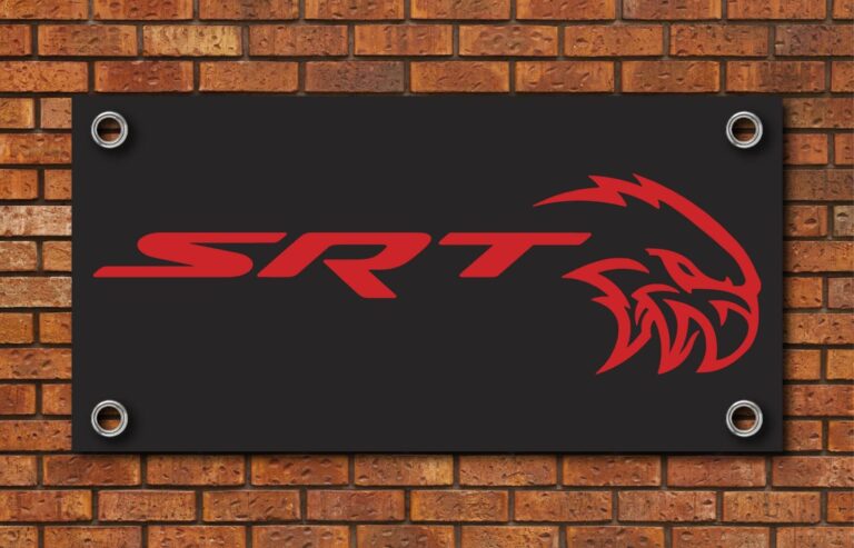 SRT Trackhawk Garage Banner