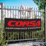 Corsa Performance Exhausts Garage Banner