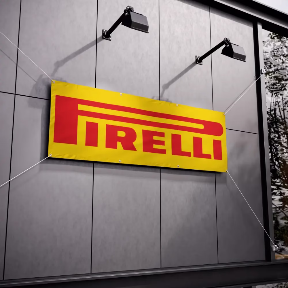 Pirelli Garage Banner