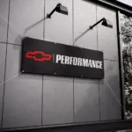 Chevy Performance Garage Banner