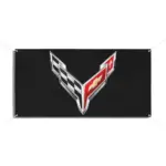 Corvette C8 Garage Banner
