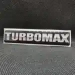 Chevy Turbomax 3D Domed Badge Emblem