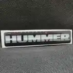 Hummer 3D Domed Badge Emblem