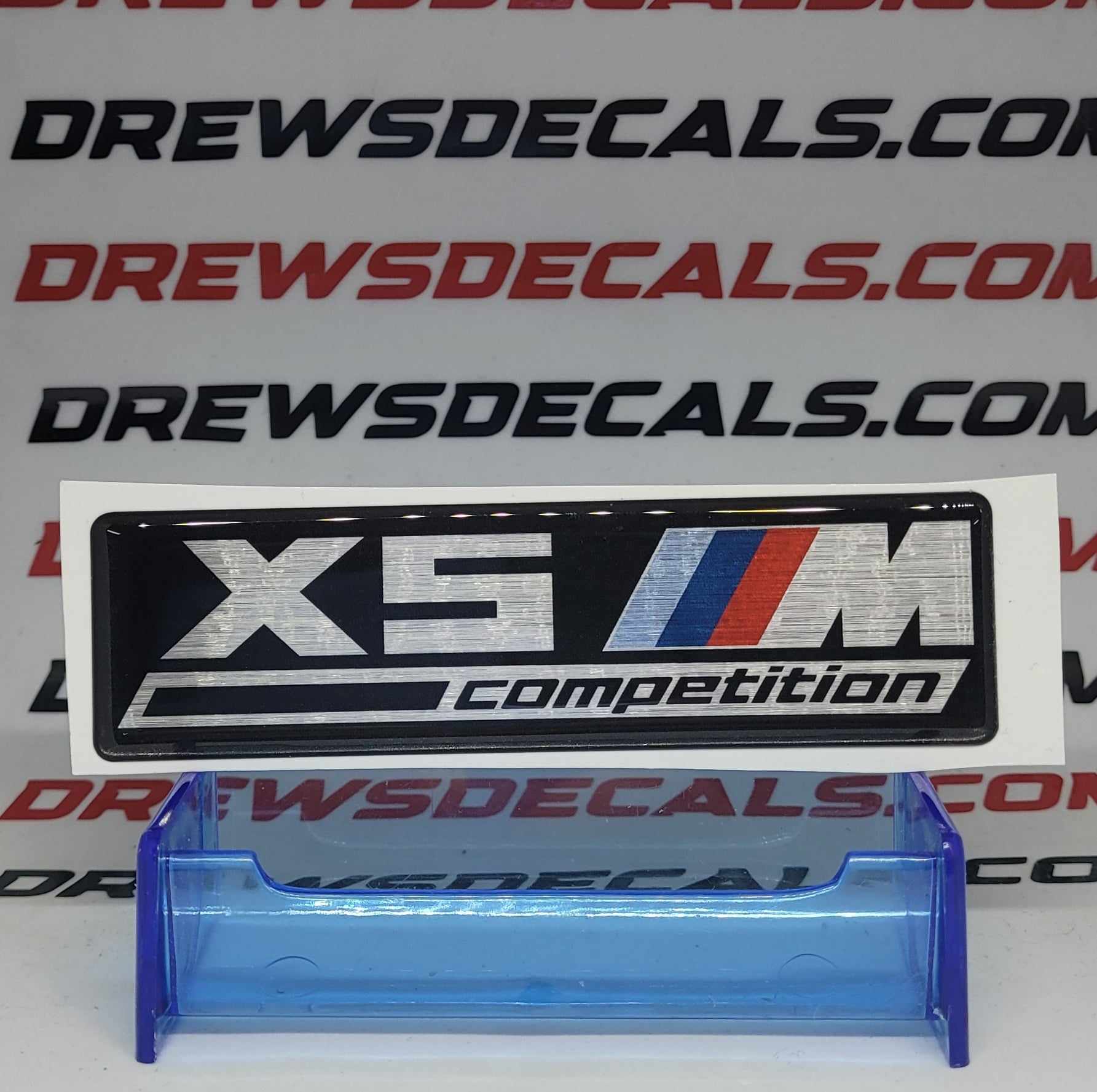 BMW X5 M Competition WeatherTech Floor Mat Badge Emblem