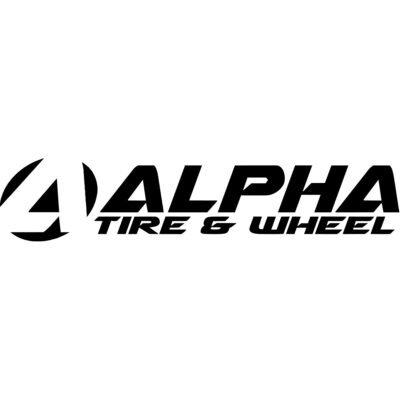 Alpha Tire and Wheel Decal Sticker