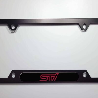 Subaru STI License Plate Frame