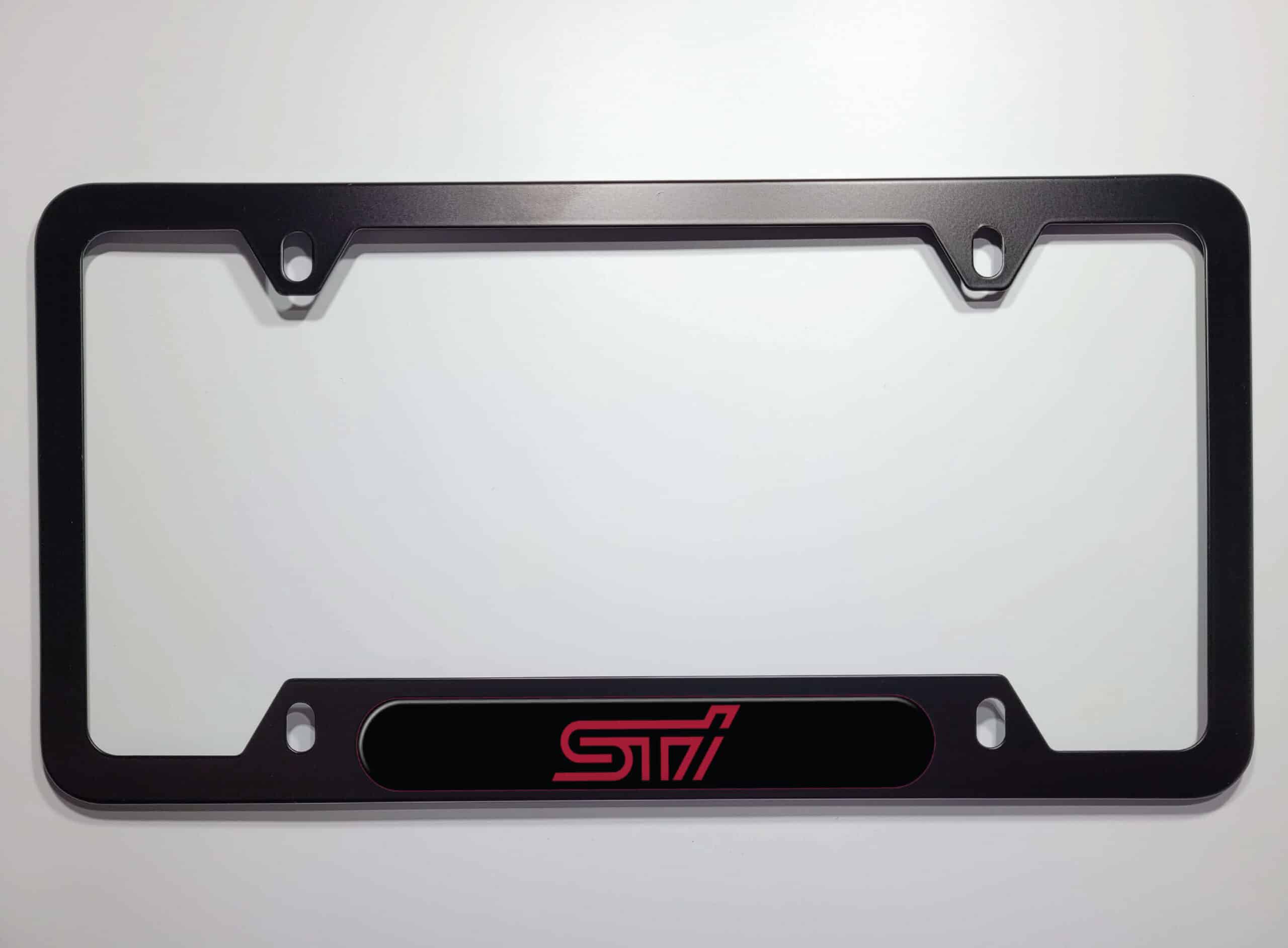 Subaru STI License Plate Frame