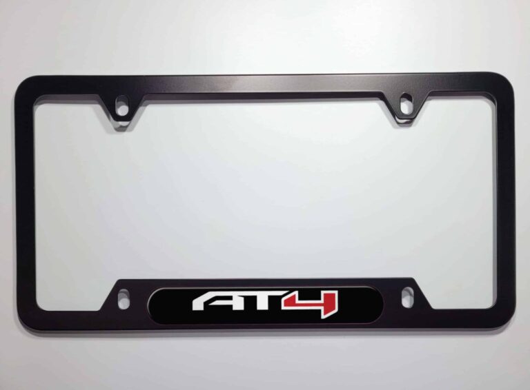 GMC AT4 License Plate Frame