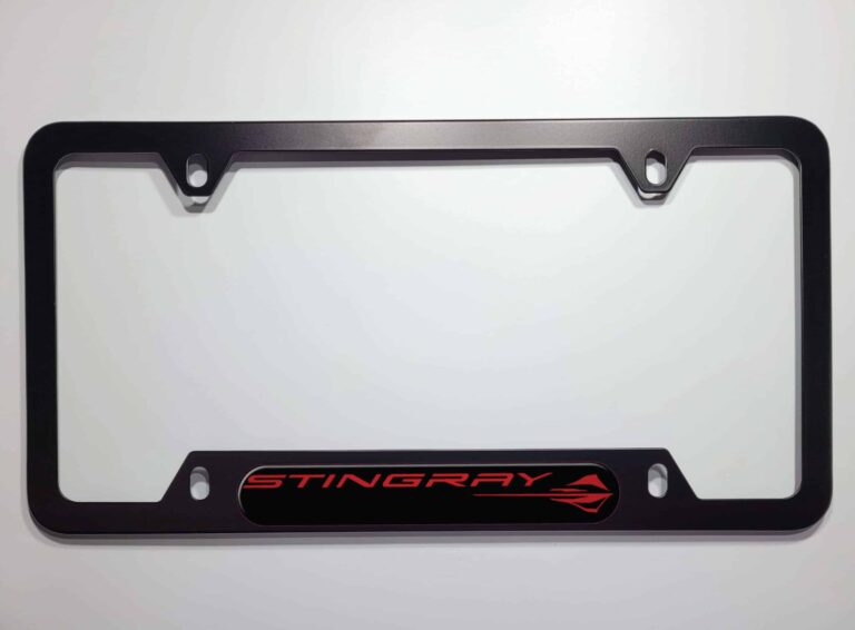 Corvette Stingray License Plate Frame