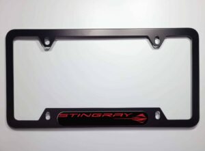 Corvette Stingray License Plate Frame